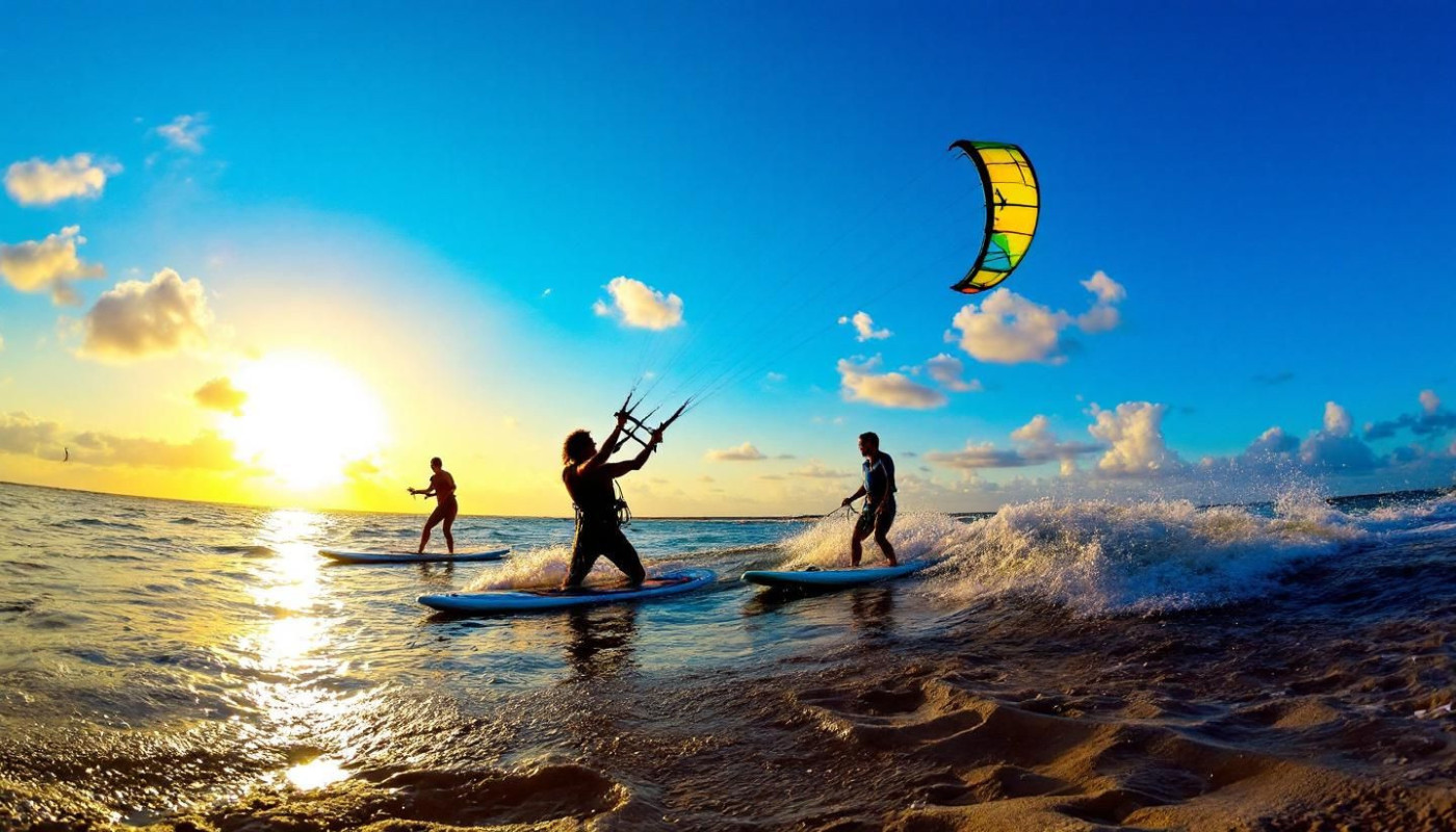 Wie wählt man die richtige Ausrüstung für Kitesurfen, SUP und Wingfoilen?